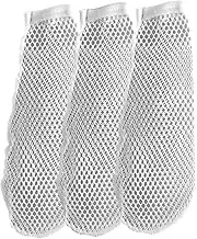 Nylon Lint Trap for Washing Machine Drain Systems & Discharge Hoses - Fits all washing machines（3Pcs nylon velvet collector and 3Pcs tie strap）