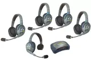 Eartec HUB514 - 5 Person Wireless Intercom System - New! - ProSoundUniverse.