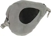 Generic Lightweight Hamster Carrier Pouch for Shopping and Outdoor Trips, Grey
