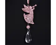 Christmas Tree Ornaments - Pink Angel