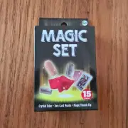 15 Tricks Magic Set Kids Toy Pocket Size *LIKE NEW* Illusions Yellow Edition