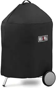 Miss Grill 7150 BBQ Cover for Weber 22 Inch Premium Kettle Charcoal Grills Heavy Duty Waterproof & Weather Resistant Barbeque Covers