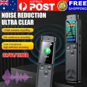 128G Digital Voice Recorder Dictaphone Audio MP3 Player Sound Recording Device