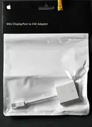 Sealed Apple Mini DisplayPort to DVI Adapter - NEW