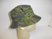 e1992-57 RVN Vietnam Tiger Stripe Boonie late war Hat size 56-58 W11F