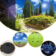 200LED Solar Firework Lights with 8 Lighting Modes - Multicolour & Warm White