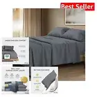 1500 Thread Count Egyptian Cotton California King Sheets - Luxuriously Dark Grey