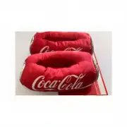 Coca-Cola Coke Can Unisex Plush Slippers New L/XL