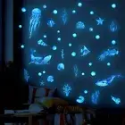 Sticker Sea Animal Wallpaper Nightlight Decal Glow Stickers Luminous Sticker