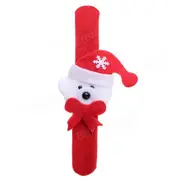 15PC Santa Claus Snowman Deer Circle Wrist Christmas Bracelets