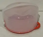 Tupperware Tuppertoys CD Holder Bagel Keeper Cake Taker #6183A-2 New
