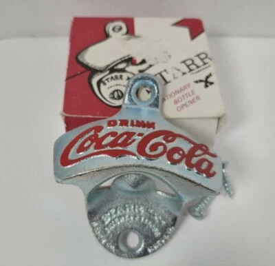 Vintage NOS Starr X Coca Cola Stationary Bottle Opener West Germany