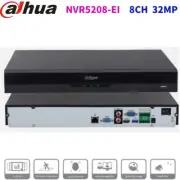 Dahua NVR5208-EI 8CH 32MP 2SATA 1U AI 4K WizSense Network Video Recorder UHD