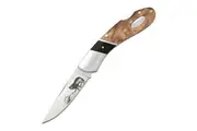 Elk Ridge Lockback Wolf Folding Knife 102mm Closed Length (K-ER-072W)