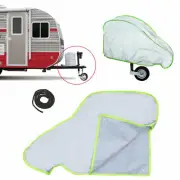 Caravan Trailer Towing Hitch Ball Coupling Lock Cover Rain Snow Dust Protector