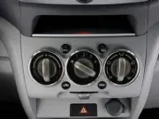 For Suzuki Alto 2009-2014 Polished Aluminum Heater dash panel Surrounds Rings