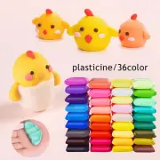 Air Dry Clay, 36-Color Modelling Clay, 3 Tools, Space Colored Clay, Crafting Kit