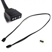 ARGB Control Extension Cable Adapter For 5V 3 Pin AURA ASUS Motherboard New