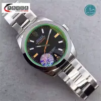 在飛比找蝦皮購物優惠-Rolex 閃電系列 綠玻璃 黑面 勞力士MILGAUSS系