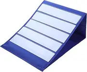 Gatuida Small Pocket Chart Material Your Self Card Small White Board Sentences Memory Board for Stand Displays Pocket Charts Presentation Whiteboard Classroom Chair Pockets