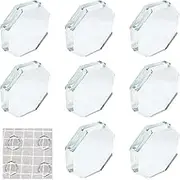 Glass Fabric Sewing Weights, Glass Pattern Weights for Sewing or Cutting Paper Weights Cloth Dressmaking Pattern Making and Sample Cutting Weights (8 Pcs)