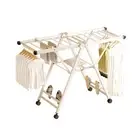 160cm Portable Wing Shape Clothes Drying Rack Foldable Folding Airer Laundry