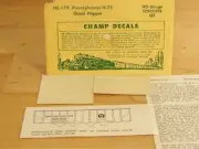 Champ Decals HO HC-179 Pennsylvania H-25 Quad Hopper