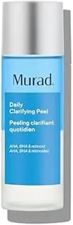 [Murad] Daily Clarifying Peel – Exfoliating Peel Solution – Resurfacing Retinoid/AHA/BHA Liquid - Skin-Smoothing Retinoid, Salicylic Acid & Glycolic Acid Peel for Face