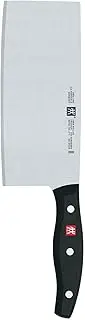 ZWILLING Twin Signature 7-inch Chinese Chef's Knife/Vegetable Cleaver Black/Stainless Steel