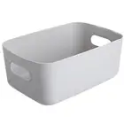 Storage Organizer Large Capacity Portable Countertop Storage Container Plastic