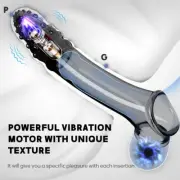 MALE' Cock Girth Enlarger Enhancer Penis Extension Extender Sheath Sleeve Condom