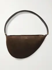[TOTEME] TOTEME - Suede Shoulder Bag - Brown - One size One size Brown