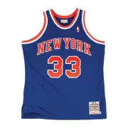 New York Knicks Patrick Ewing Mitchell & Ness Authentic Road Jersey 91/92