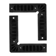 2pcs Positioning Squares Right Angle Clamps 150x150mm 90° Corner Clamp, Black