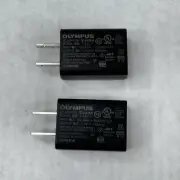2 Pack Olympus F-5AC-1 USB Wall Charger AC Power Adapter For TG-6+ Camera OEM