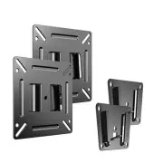 Monitor Wall Mount for Most 14-24 Inch LED LCD OLED Flat Screen TV and Comput...