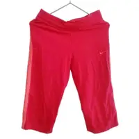 在飛比找蝦皮購物優惠-NIKE 大童 155CM 紅色 彈性 棉 運動 短褲