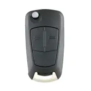 Replacement 2 Button Remote Flip Key Fob for Opel and For Vauxhall Cars