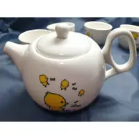 在飛比找蝦皮購物優惠-小雞 泡茶壺 花茶壺 沖茶壺 陶瓷沖茶壺組