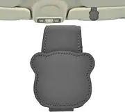 Sunglasses Clip for Car Visor, Glasses Holder for Car - Car Sun Visor Card Storage Holder | Textured Car Accessories for Tickets, Bills, Pens, Sunglasses, Regular Glasses, Cards