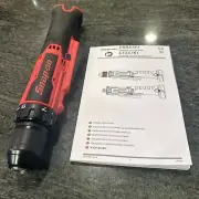 Snap On 14.4 micro lithium cdrs761db in line drill tool only red