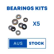 Scott Bonnar Model 45 Bearing Kit Twin Rail (14" & 17") x 5