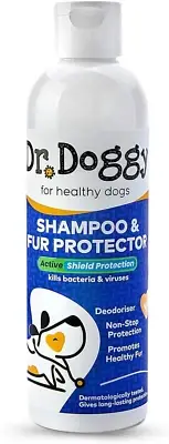 Dr Doggy Shampoo & Fur Protector | Water Based Pet-Friendly Shampoo Perfect for