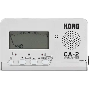 【華邑樂器70011-1】KORG CA-2 半音型調音器-銀色 (CA1改款電子調音器 CA2)