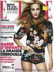 ROSIE HUNTINGTON WHITELEY ELLE MAGAZINE FRANCE 11/9/2012
