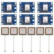 6pcs GY-NEO6MV2 NEO-6M GPS Flight Controller Module 3V-5V with Super Strong C...