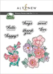 Altenew Build-A-Garden- Breezy Petals Add-On Die Set