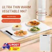 Electric Warming Trays Fast Heating Foldable Food Warmers Tabletop Food Warmer