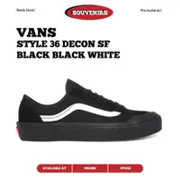 在飛比找蝦皮購物優惠-范斯 Vans Style 36 Decon SF 黑色黑色