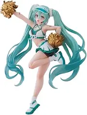 Taito Hatsune Miku Fashion Figure Uniform Hatsune Miku Statuette PVC Statue Fashion Uniform Ver. 18 cm, Black